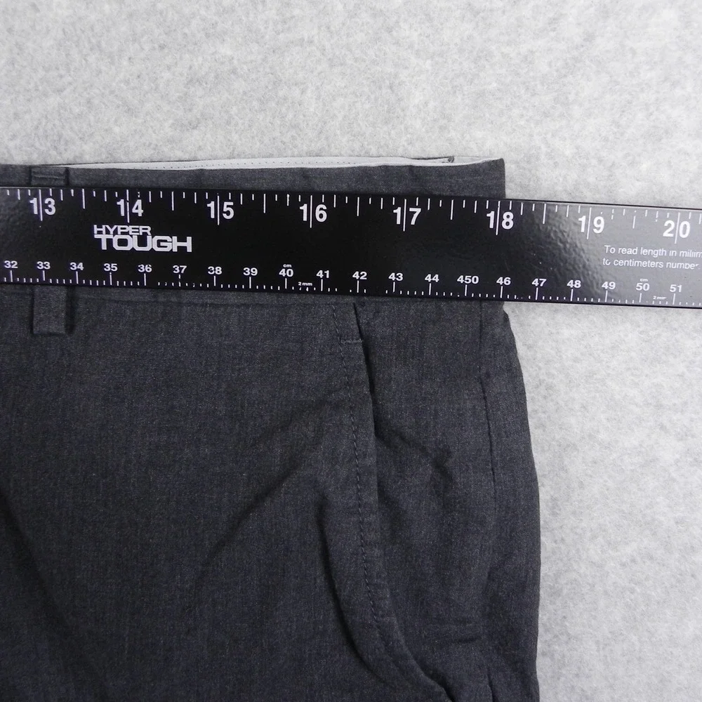 Banana Republic Pants Mens 36x36 Modern Fit Dress Suit Cotton Flat Front Gray
